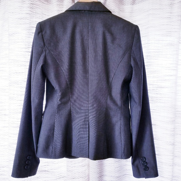 The Limited Career Blazer Gray 4 - Picture 8 of 8